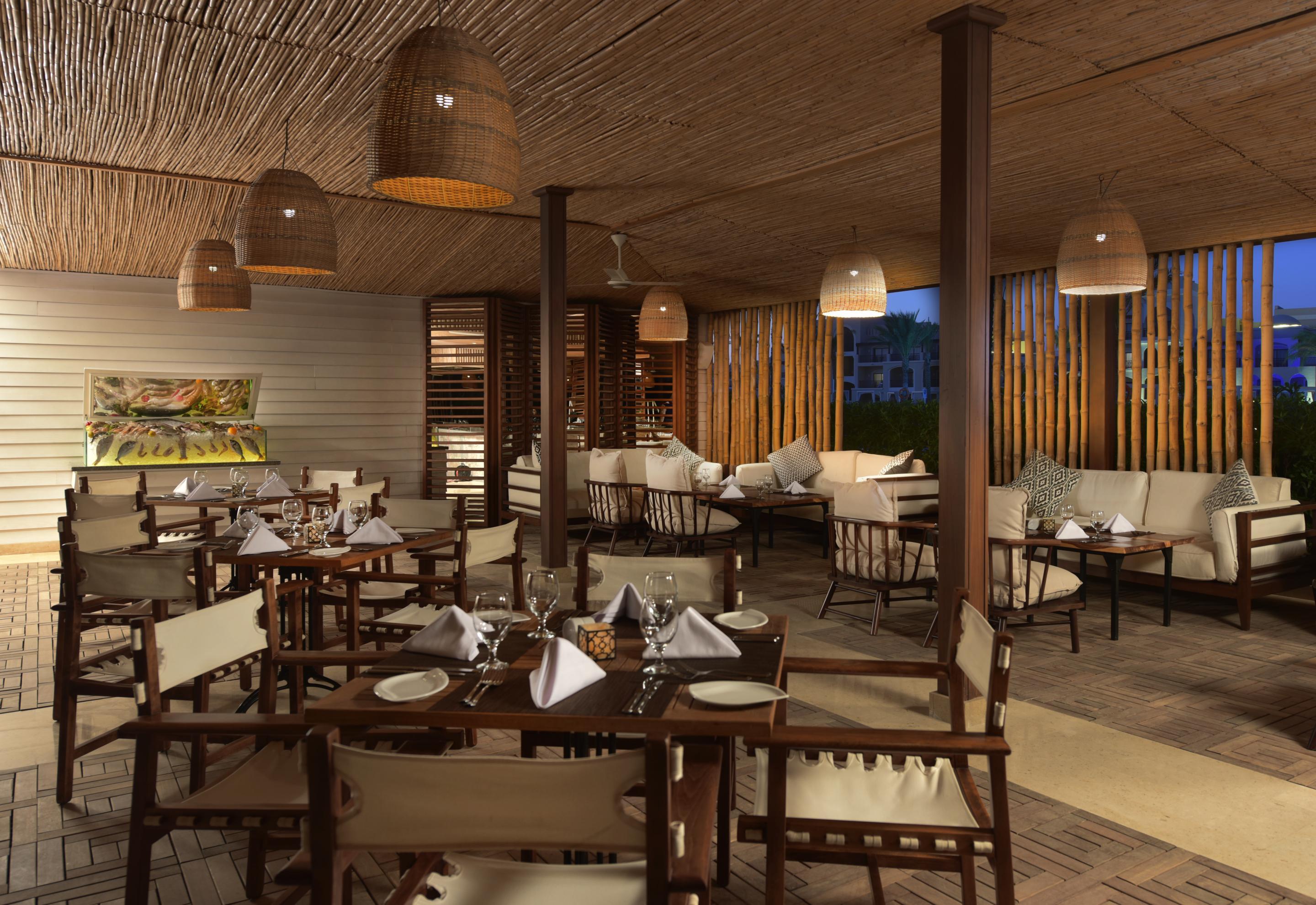 슈타인베르거 알카자르 호텔 샤름 엘 셰이크 외부 사진 The restaurant at the hotel