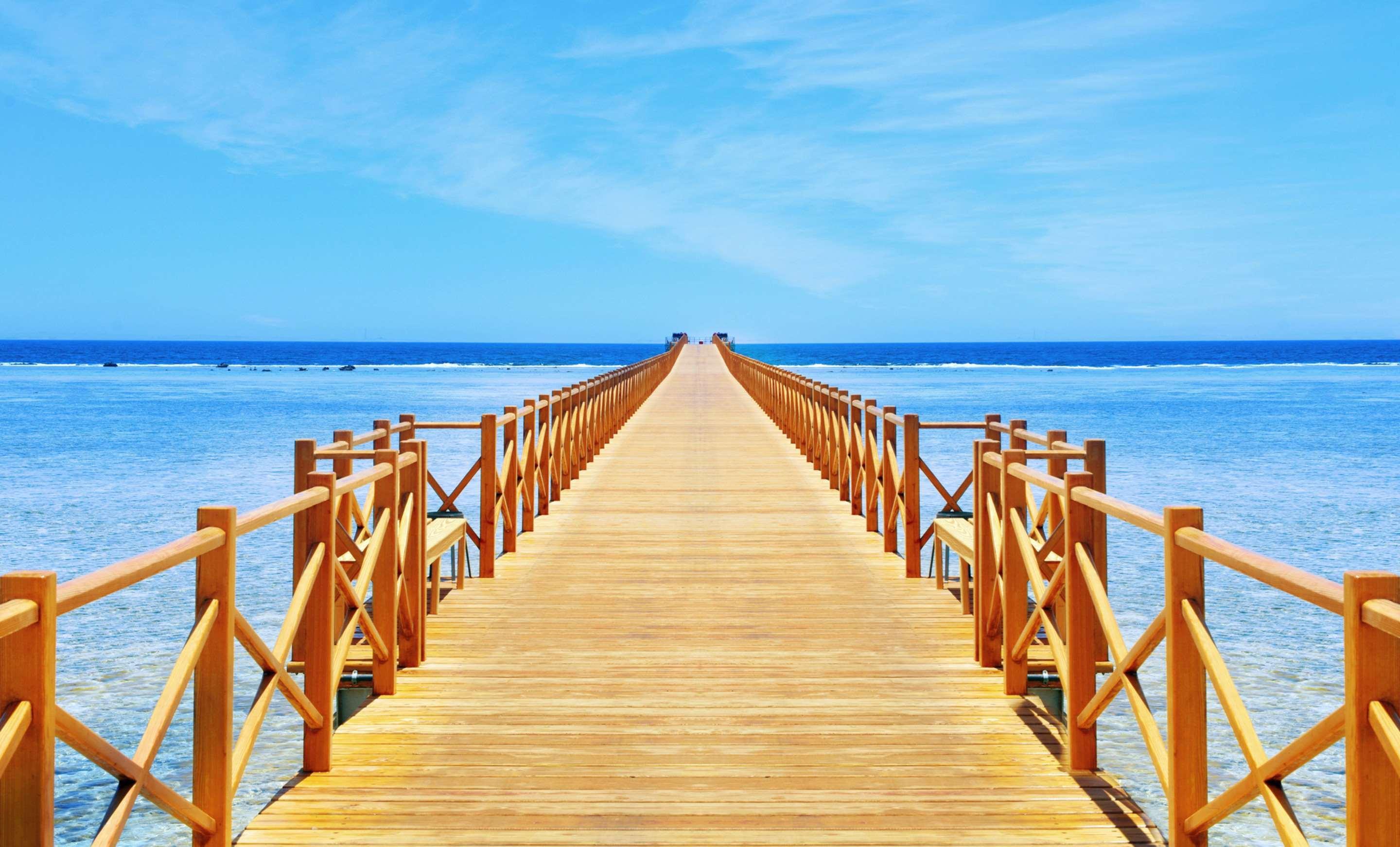 슈타인베르거 알카자르 호텔 샤름 엘 셰이크 외부 사진 The boardwalk at the resort